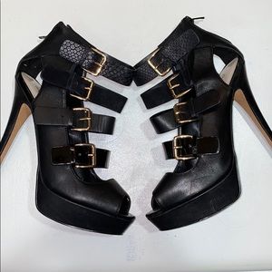 Black Aldo heel